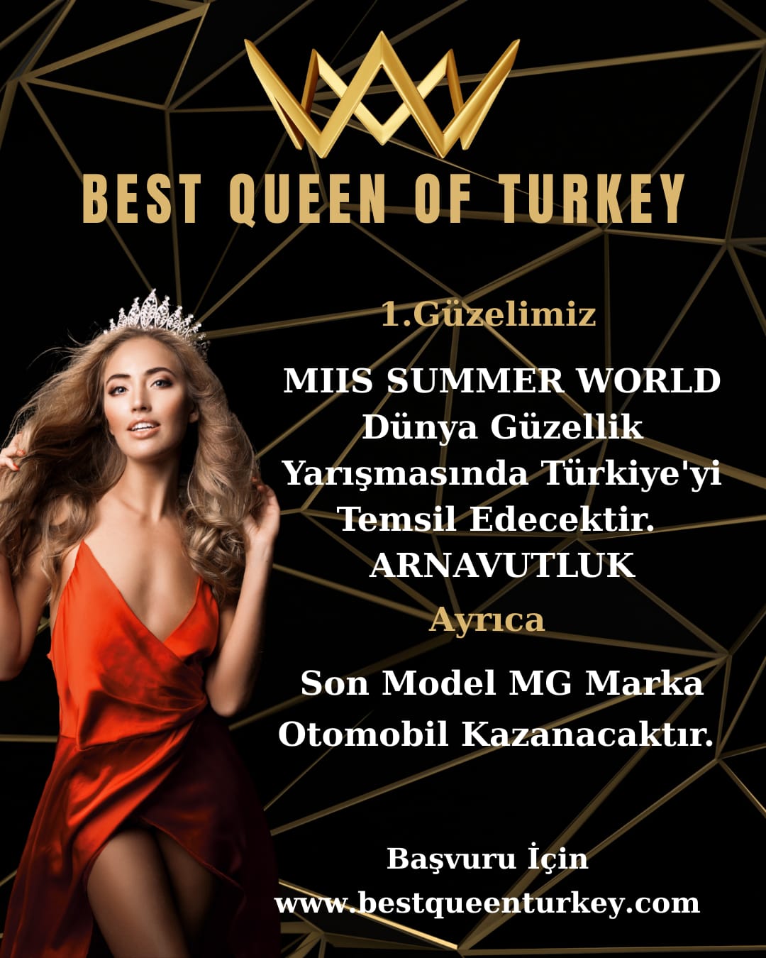 Best Queen of Turkey Güzellik Yarışması ve Gold Moon Awards Ödül Töreni - Görsel 13