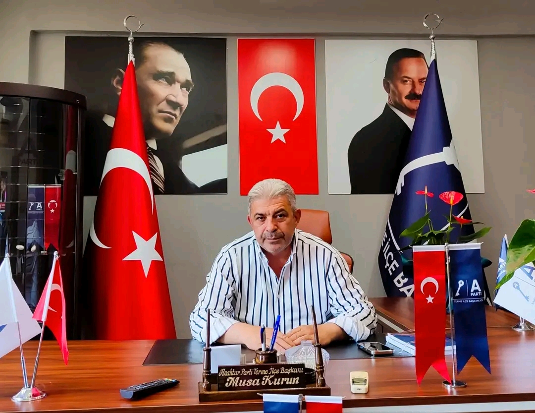 Anahtar Parti Terme İlçe Başkanlığı 1. Olağan Kongresi yoğun katılım ve coşkuyla gerçekleşti - Görsel 1