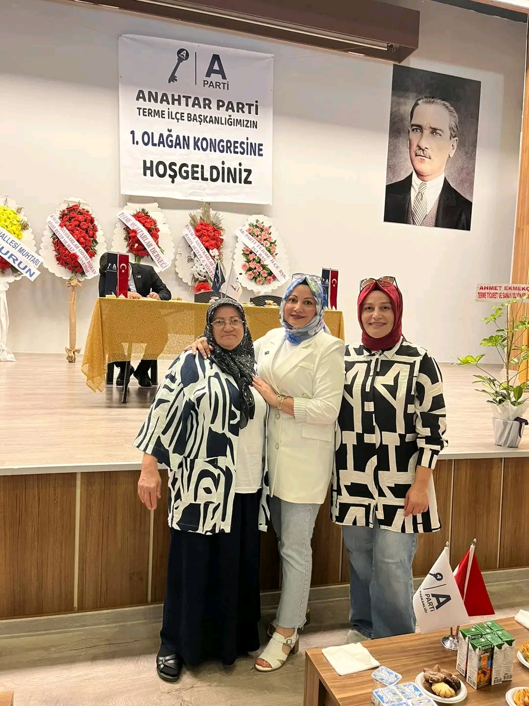 Anahtar Parti Terme İlçe Başkanlığı 1. Olağan Kongresi yoğun katılım ve coşkuyla gerçekleşti - Görsel 3