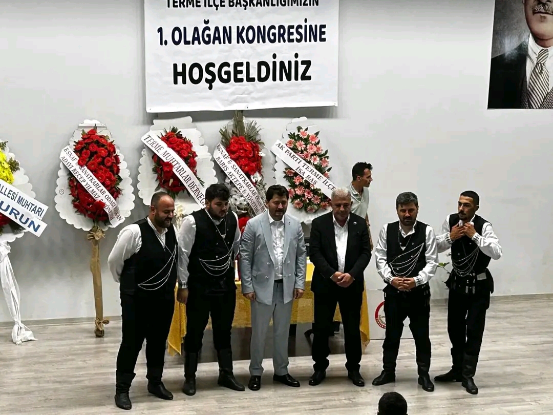 Anahtar Parti Terme İlçe Başkanlığı 1. Olağan Kongresi yoğun katılım ve coşkuyla gerçekleşti - Görsel 4
