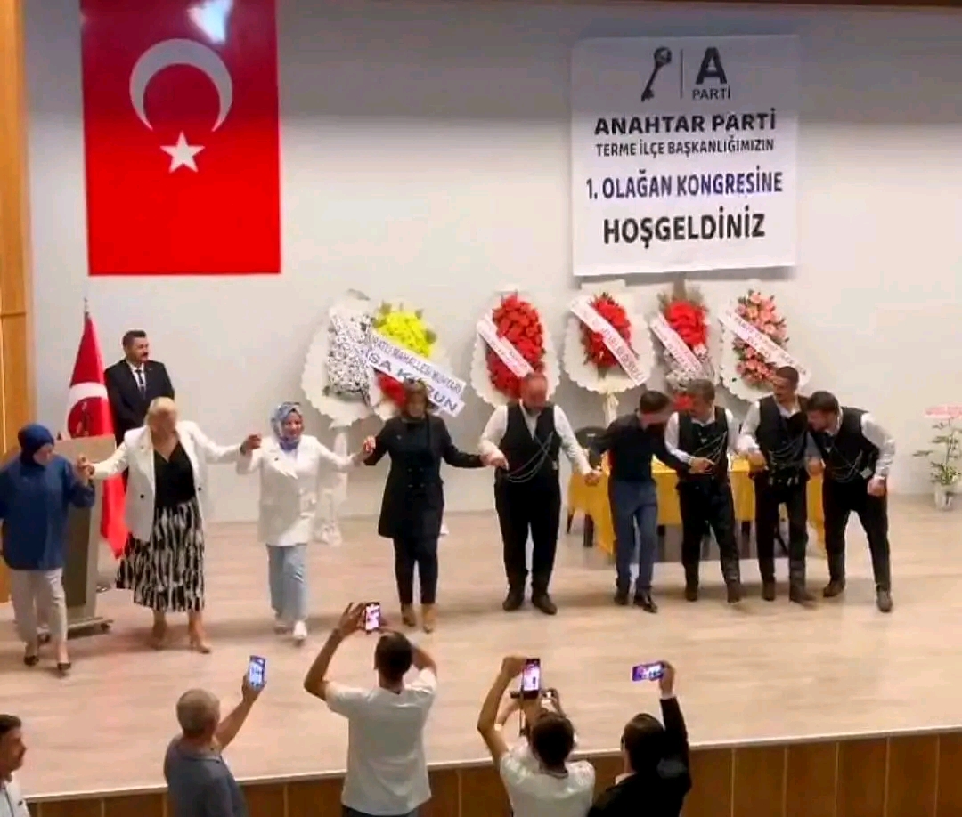Anahtar Parti Terme İlçe Başkanlığı 1. Olağan Kongresi yoğun katılım ve coşkuyla gerçekleşti - Görsel 6