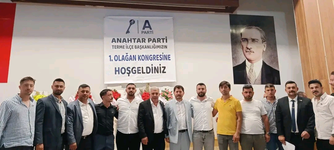 Anahtar Parti Terme İlçe Başkanlığı 1. Olağan Kongresi yoğun katılım ve coşkuyla gerçekleşti - Görsel 9