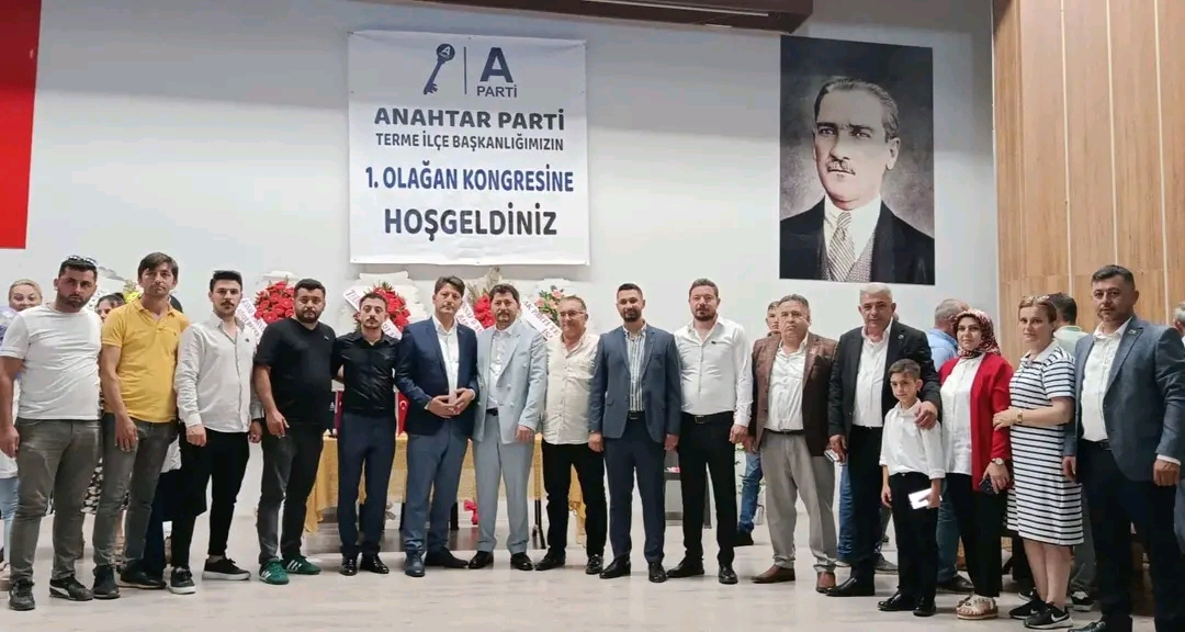 Anahtar Parti Terme İlçe Başkanlığı 1. Olağan Kongresi yoğun katılım ve coşkuyla gerçekleşti - Görsel 10
