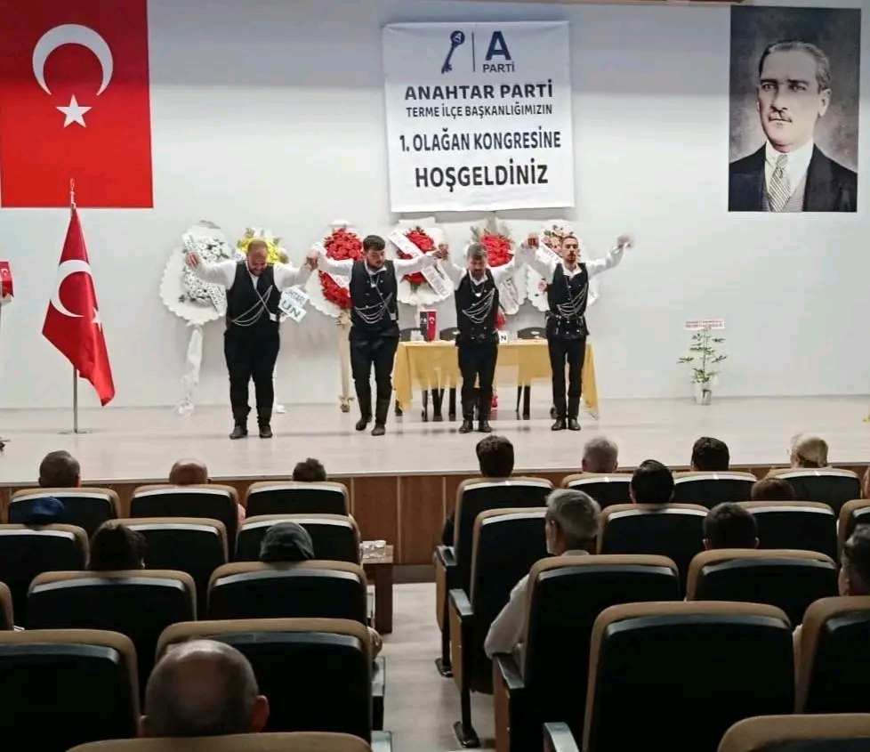 Anahtar Parti Terme İlçe Başkanlığı 1. Olağan Kongresi yoğun katılım ve coşkuyla gerçekleşti - Görsel 12
