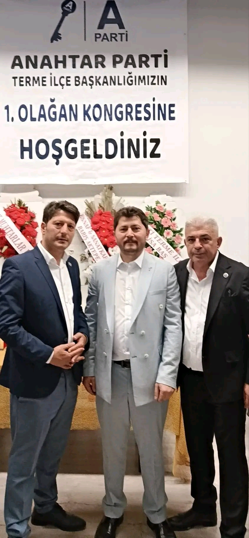 Anahtar Parti Terme İlçe Başkanlığı 1. Olağan Kongresi yoğun katılım ve coşkuyla gerçekleşti - Görsel 13