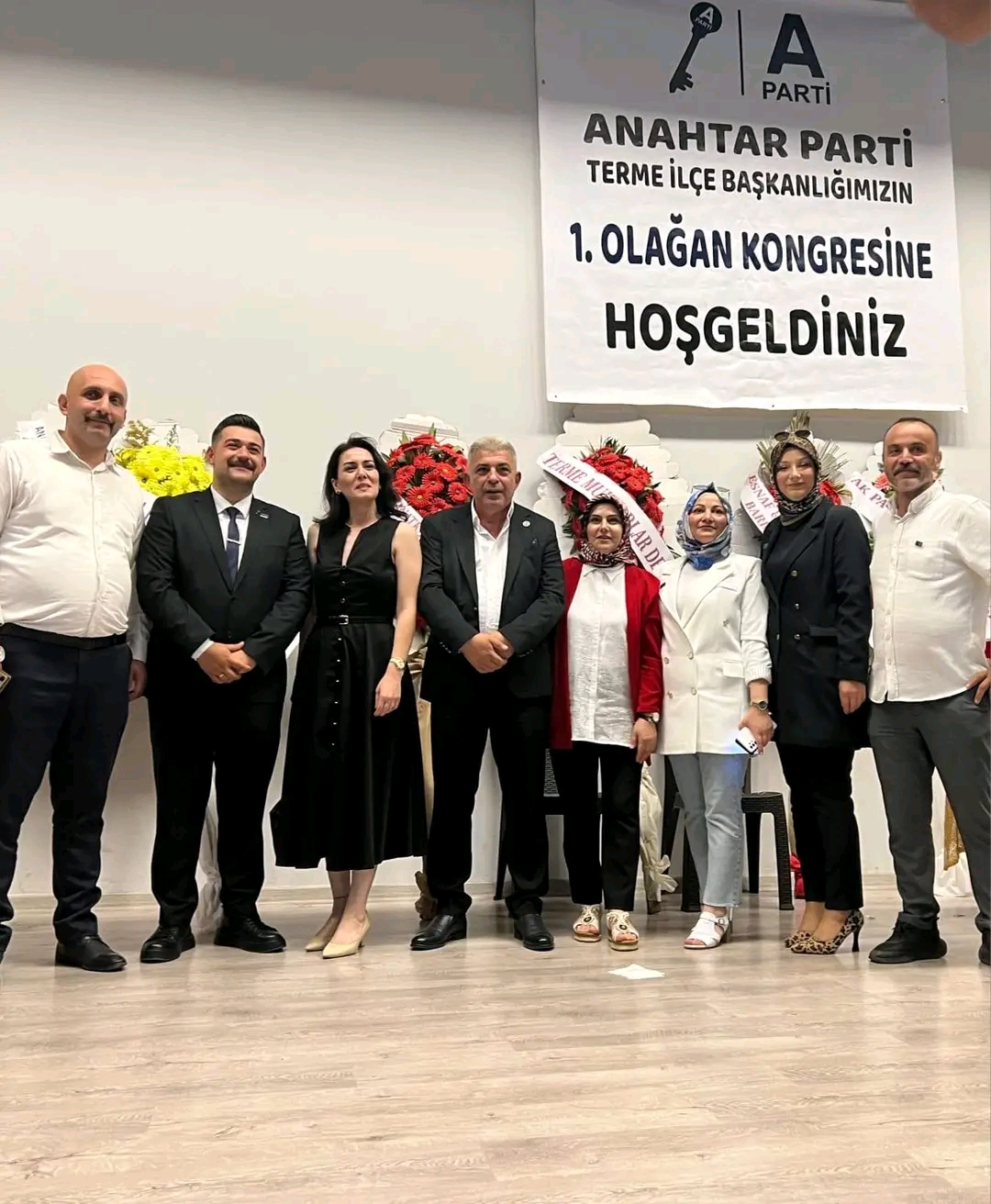 Anahtar Parti Terme İlçe Başkanlığı 1. Olağan Kongresi yoğun katılım ve coşkuyla gerçekleşti - Görsel 16