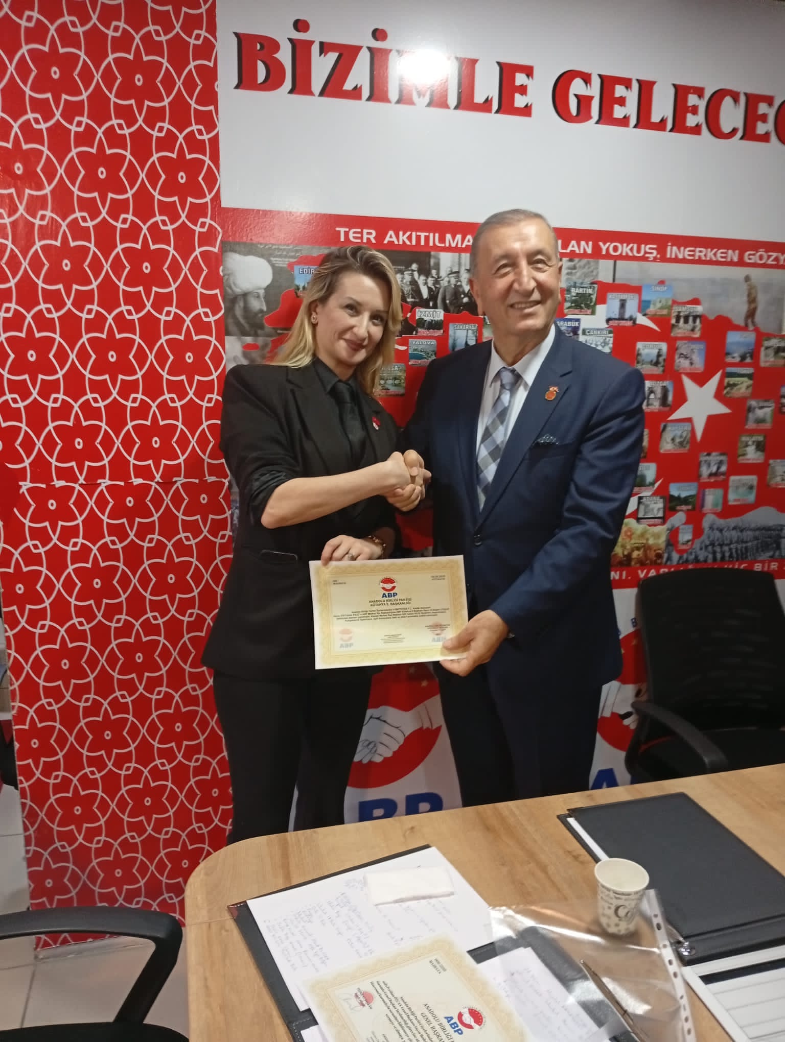 ANADOLU BİRLİĞİ PARTİSİ’NDEN TARİHİ ATAMALAR VE ANLAMLI BULUŞMALAR - Görsel 1
