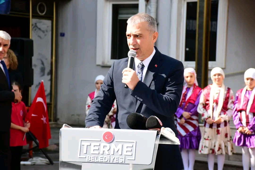 Terme'de İlköğretim Haftası İçin Tören Düzenlendi  - Görsel 3