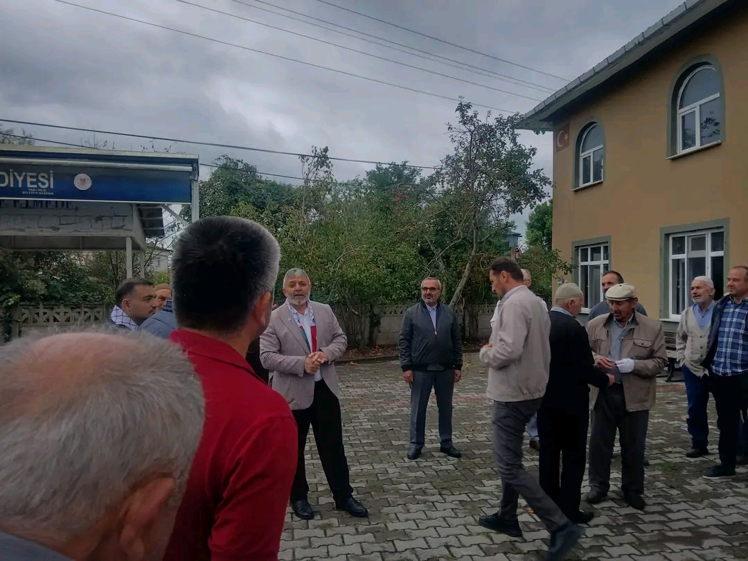 Terme'de Miting Değil Mahalle Ziyareti  - Görsel 1