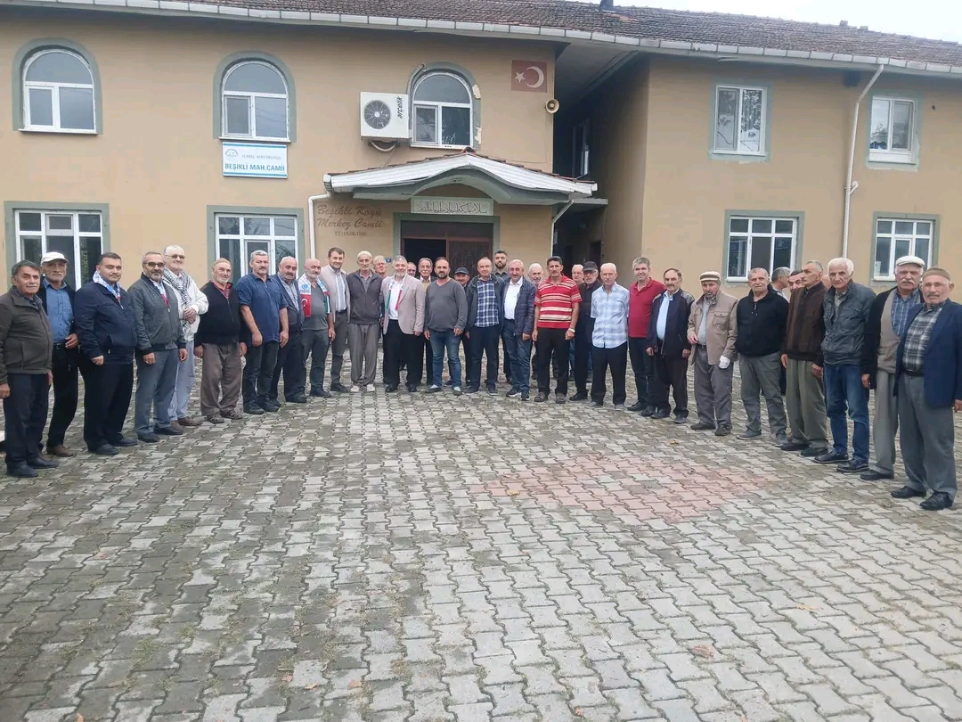 Terme'de Miting Değil Mahalle Ziyareti  - Görsel 8