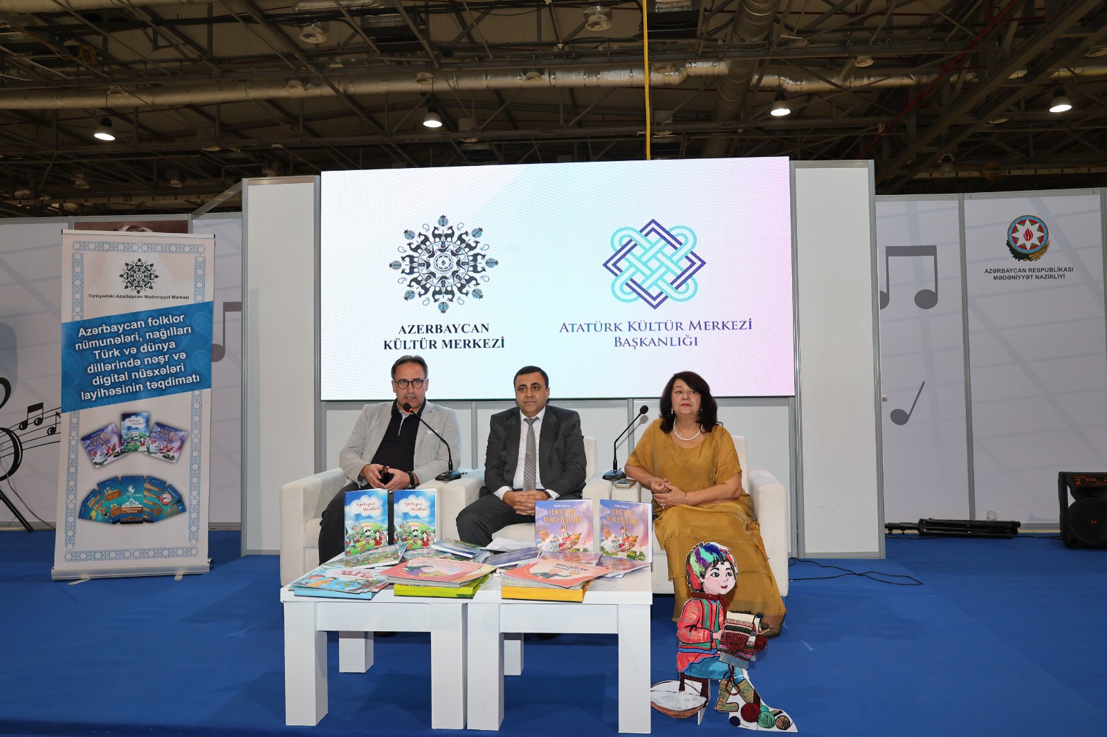 “Masal Masal Türkiye" "Türk Dünyası Azerbaycan” adlı projeleri Bakü'de tanıtıldı - Görsel 3