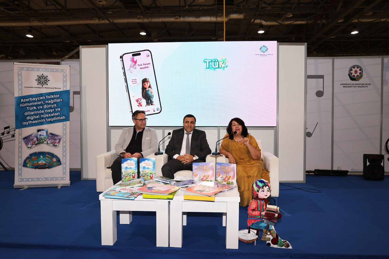 “Masal Masal Türkiye" "Türk Dünyası Azerbaycan” adlı projeleri Bakü'de tanıtıldı - Görsel 5