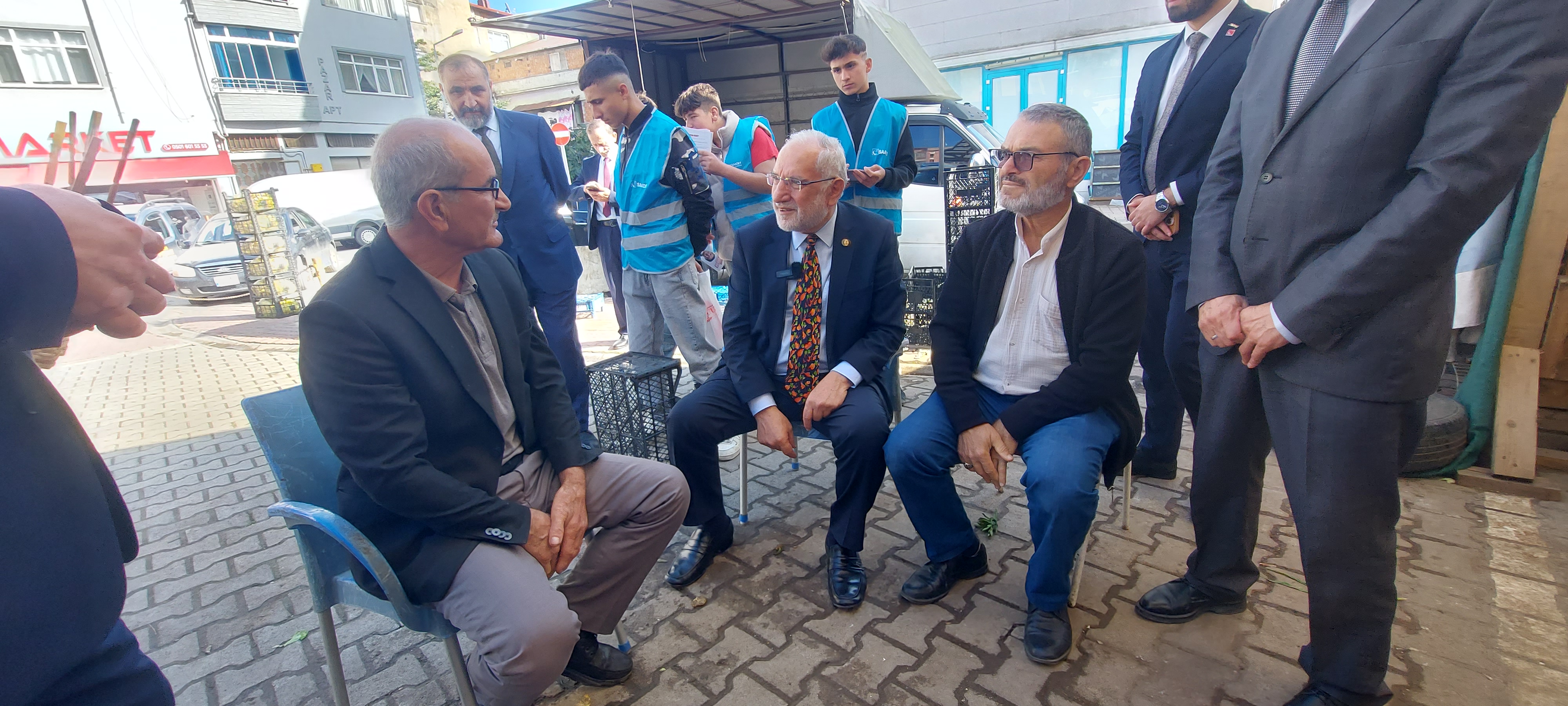 Terme'de millet vekiliyle buluştu "Mehmet Karaman Terme'de" - Görsel 15