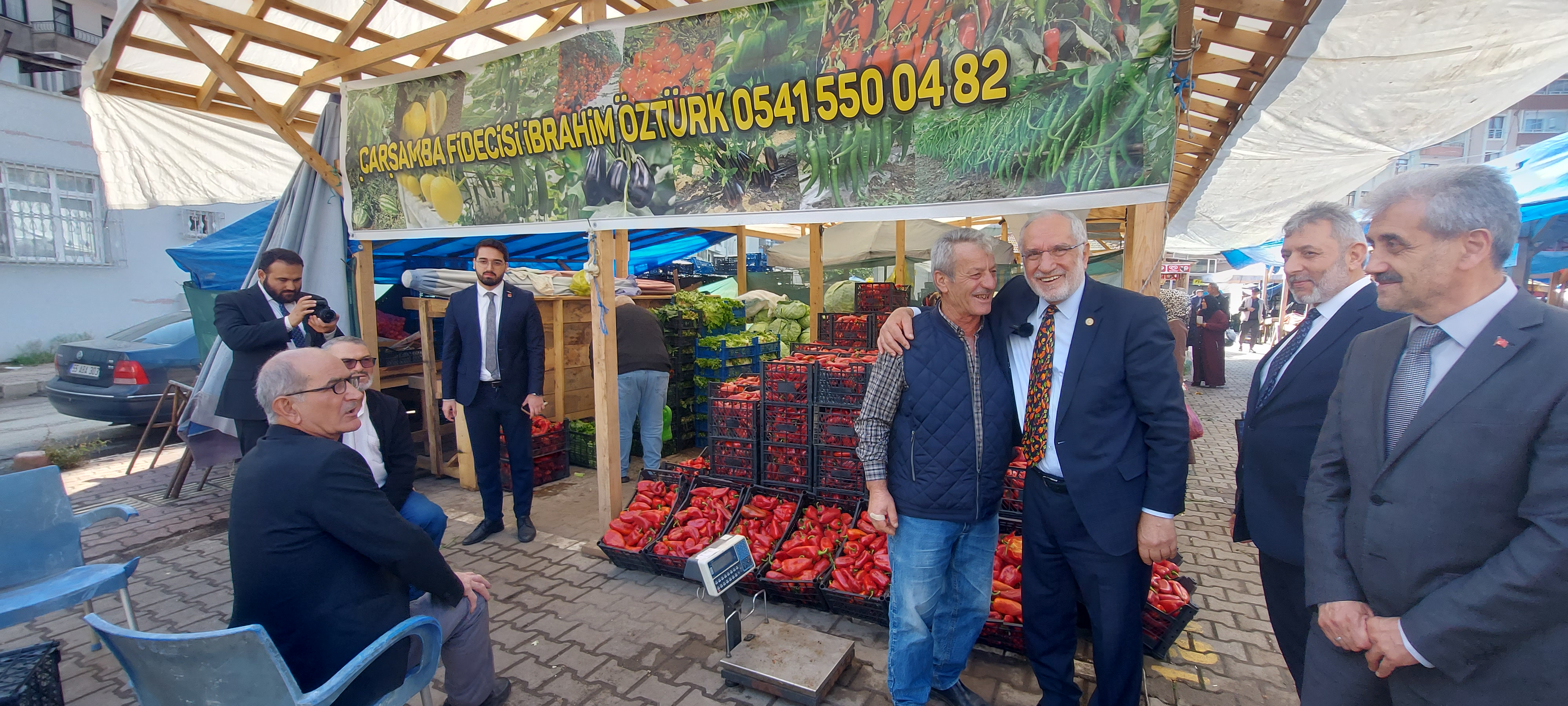 Terme'de millet vekiliyle buluştu "Mehmet Karaman Terme'de" - Görsel 17