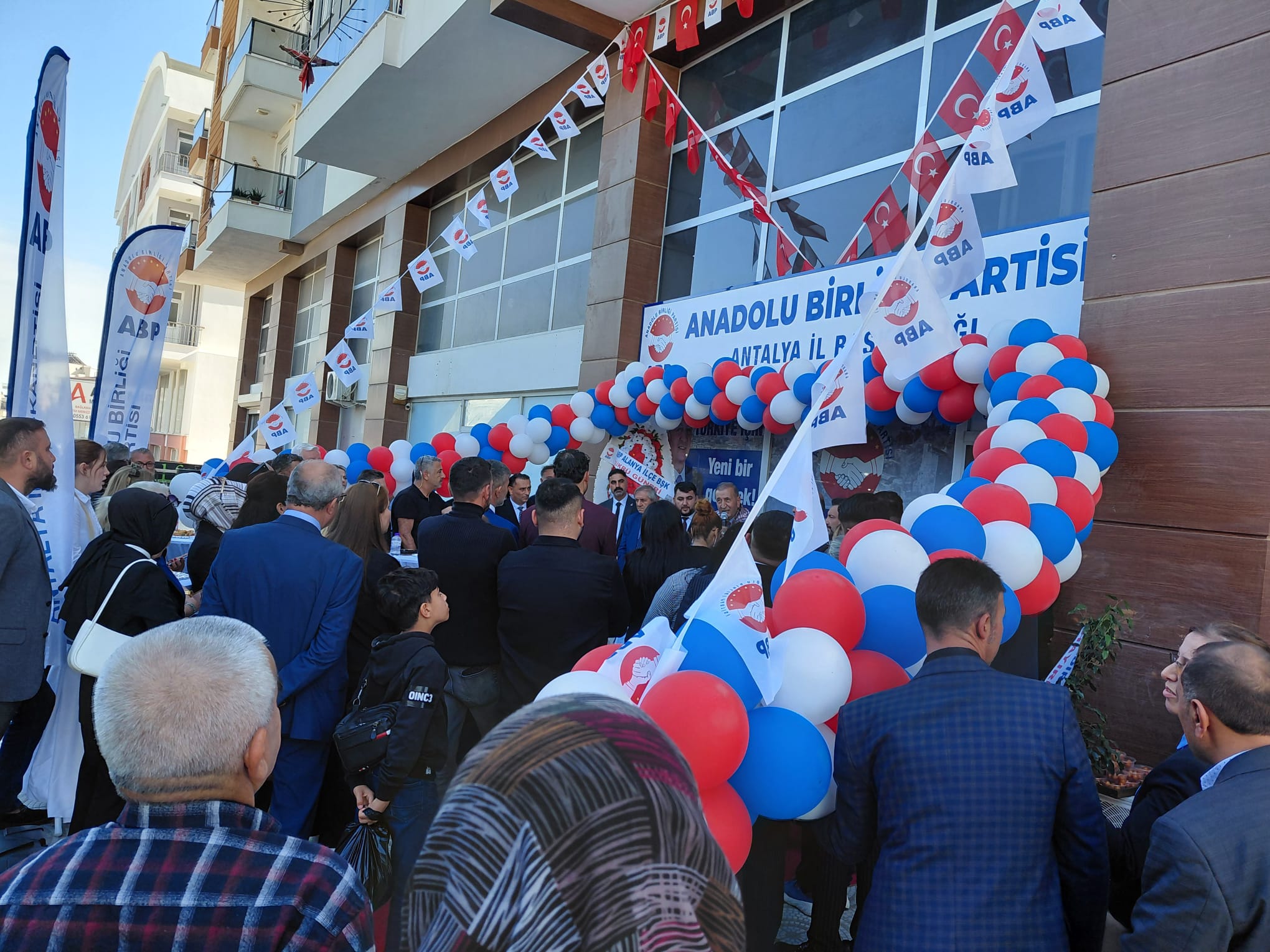 ABP ANADOLU BİRLİĞİ PARTİSİ ANTALYA İL BAŞKANLIĞI COŞKUYLA AÇILDI!  - Görsel 9