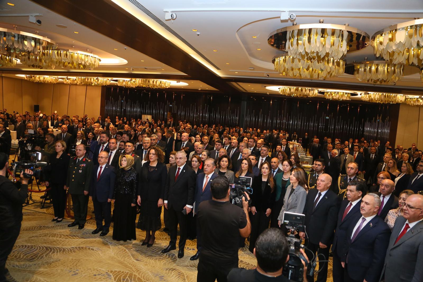 Bakü’de Düzenlenen Resepsiyonla Kuzey Kıbrıs Türk Cumhuriyeti’nin 42 Yılı Azerbaycan Temsilciliği Tarafından Kutlandı - Görsel 4