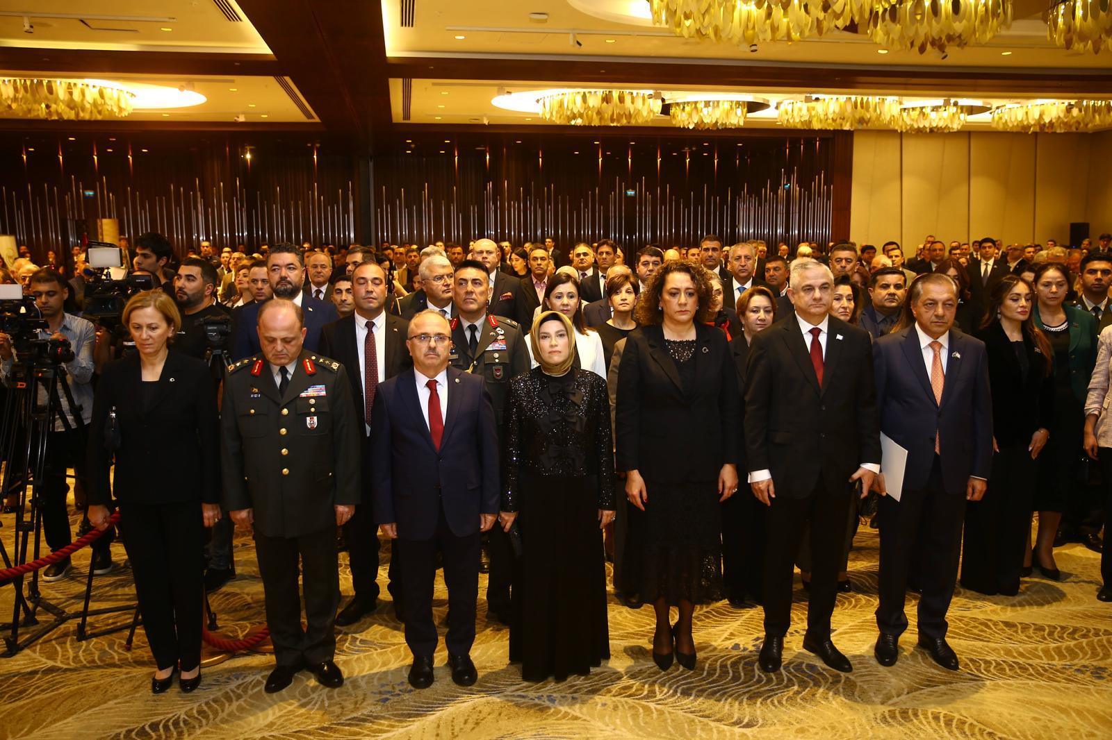 Bakü’de Düzenlenen Resepsiyonla Kuzey Kıbrıs Türk Cumhuriyeti’nin 42 Yılı Azerbaycan Temsilciliği Tarafından Kutlandı - Görsel 5