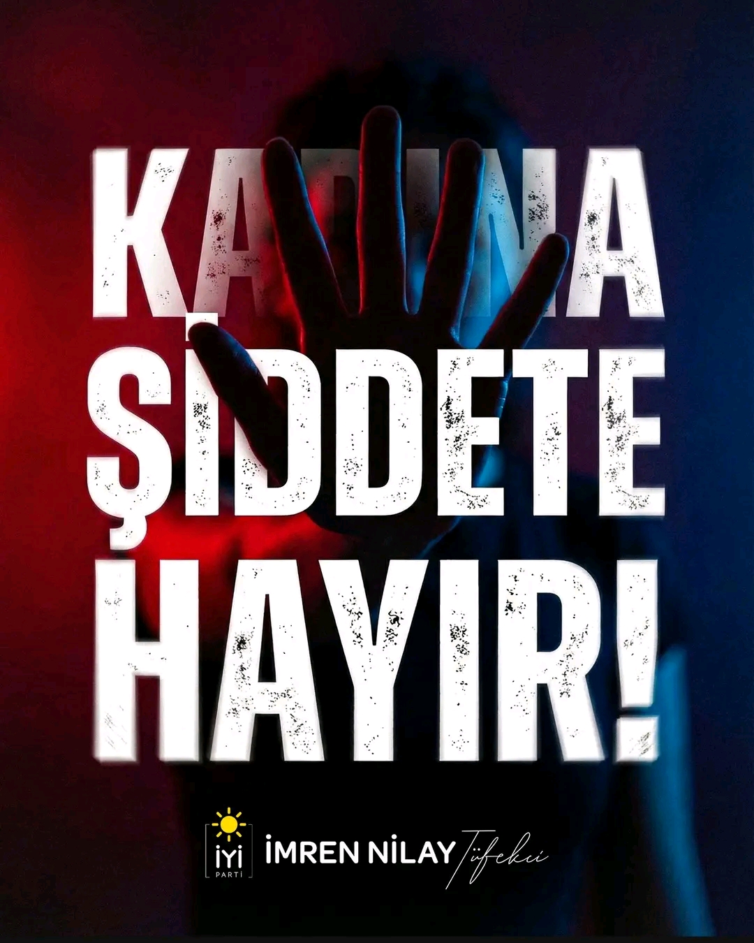 İYİ Partili İmran Nilay Tüfekçi: “Kadına yönelik şiddetin bahanesi olmaz affı olmaz” - Görsel 1