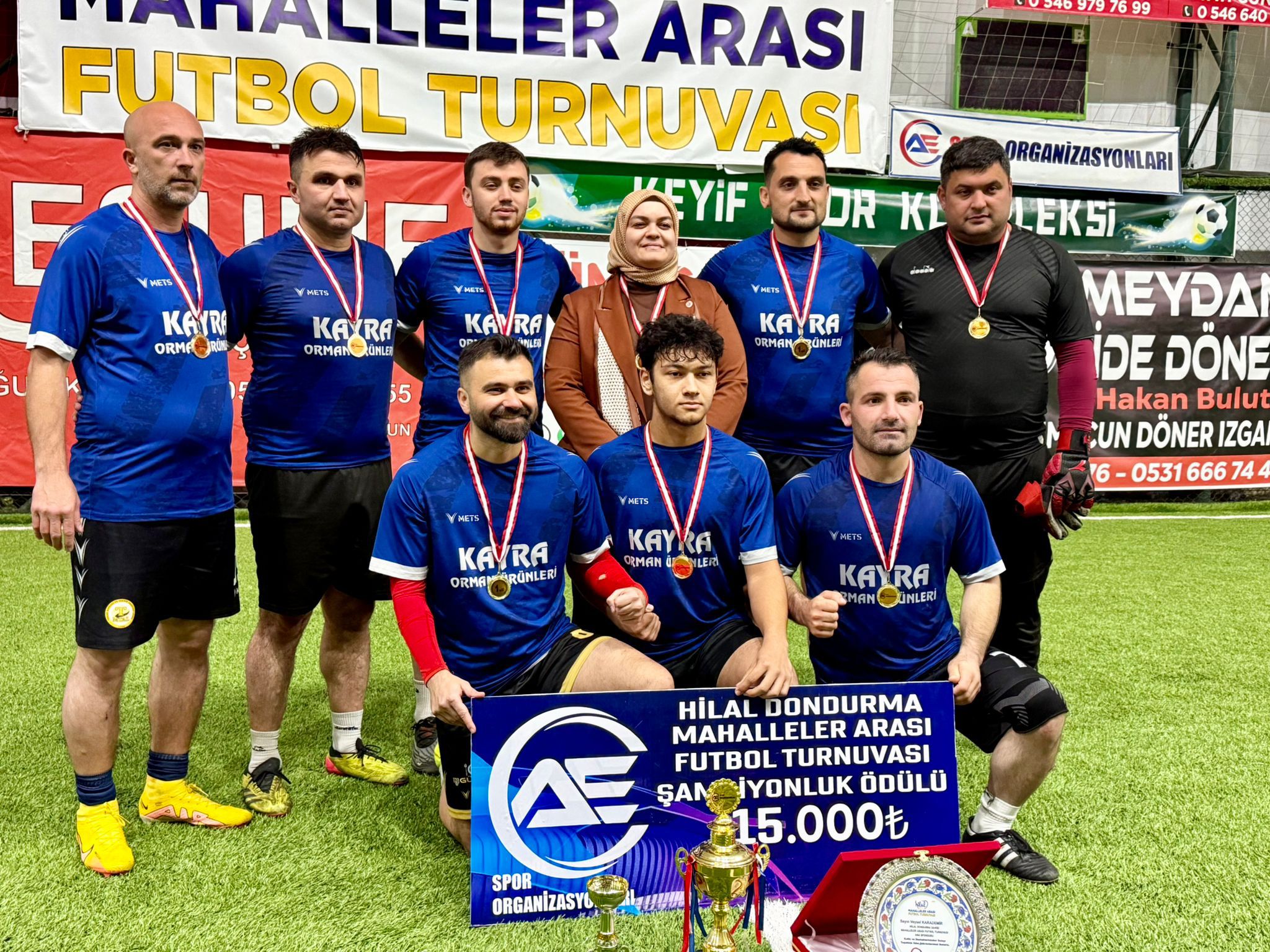 Futbol Turnuvası'nda Fenk Mahallesi 2025 Şampiyonu Oldu - Görsel 6