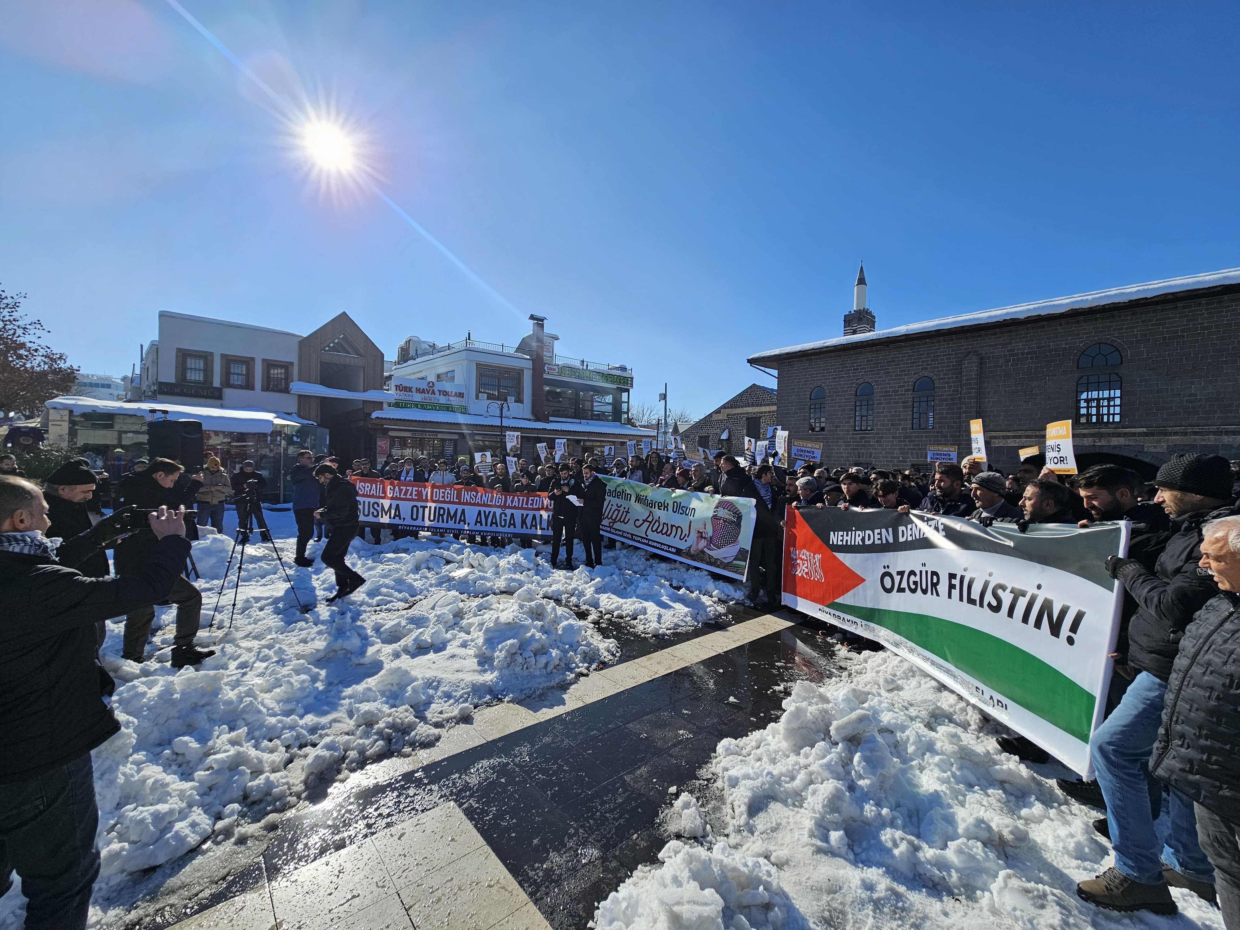 Diyarbakır'da Ebu Ubeyde için duygusal anma ve basın açıklaması - Görsel 10