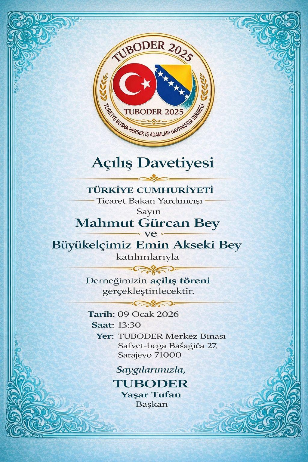 Ticaret Bakan Yardımcısı Mahmut Gürcan Saraybosna’da: “Türkiye-Bosna Hersek Bağları Daha da Güçlenecek” - Görsel 10