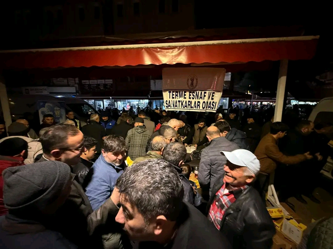 Terme’de Miraç Kandili’nde Esnaflar İçin Kur’an ve Mevlid Programı Düzenlendi - Görsel 4