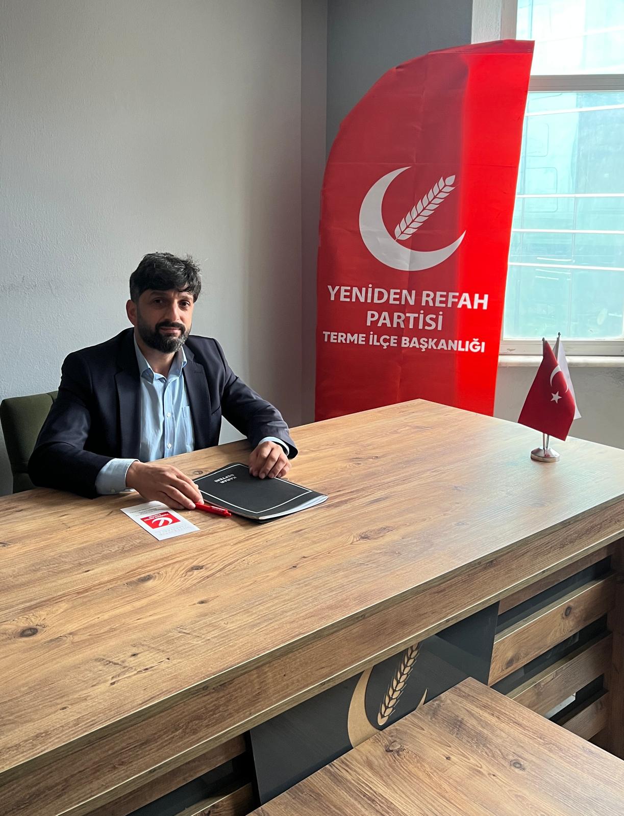 Yeniden Refah Partisi Terme İlçe Başkanı İsa Yüksel Kimdir ? - Görsel 1