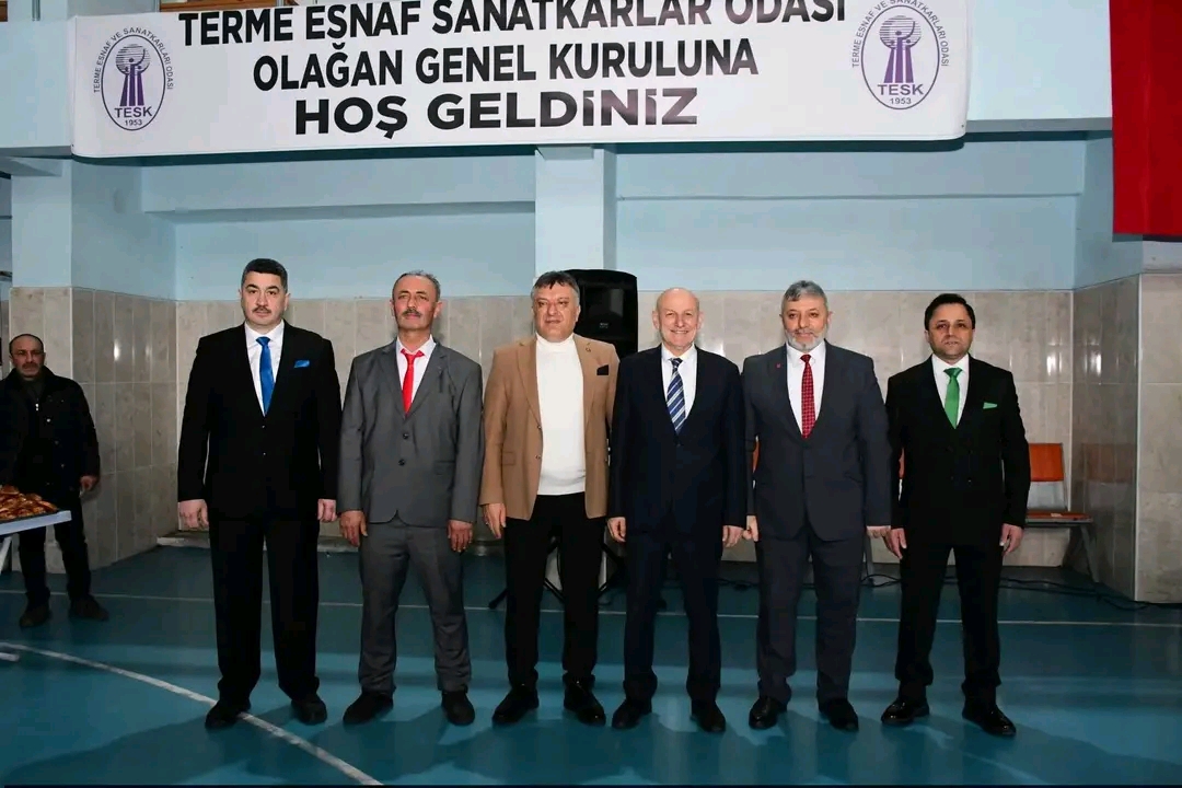 Terme Esnaf ve Sanatkârlar Odası Seçimlerinde Barış Aktepe 3. Kez Başkan Seçildi - Görsel 1