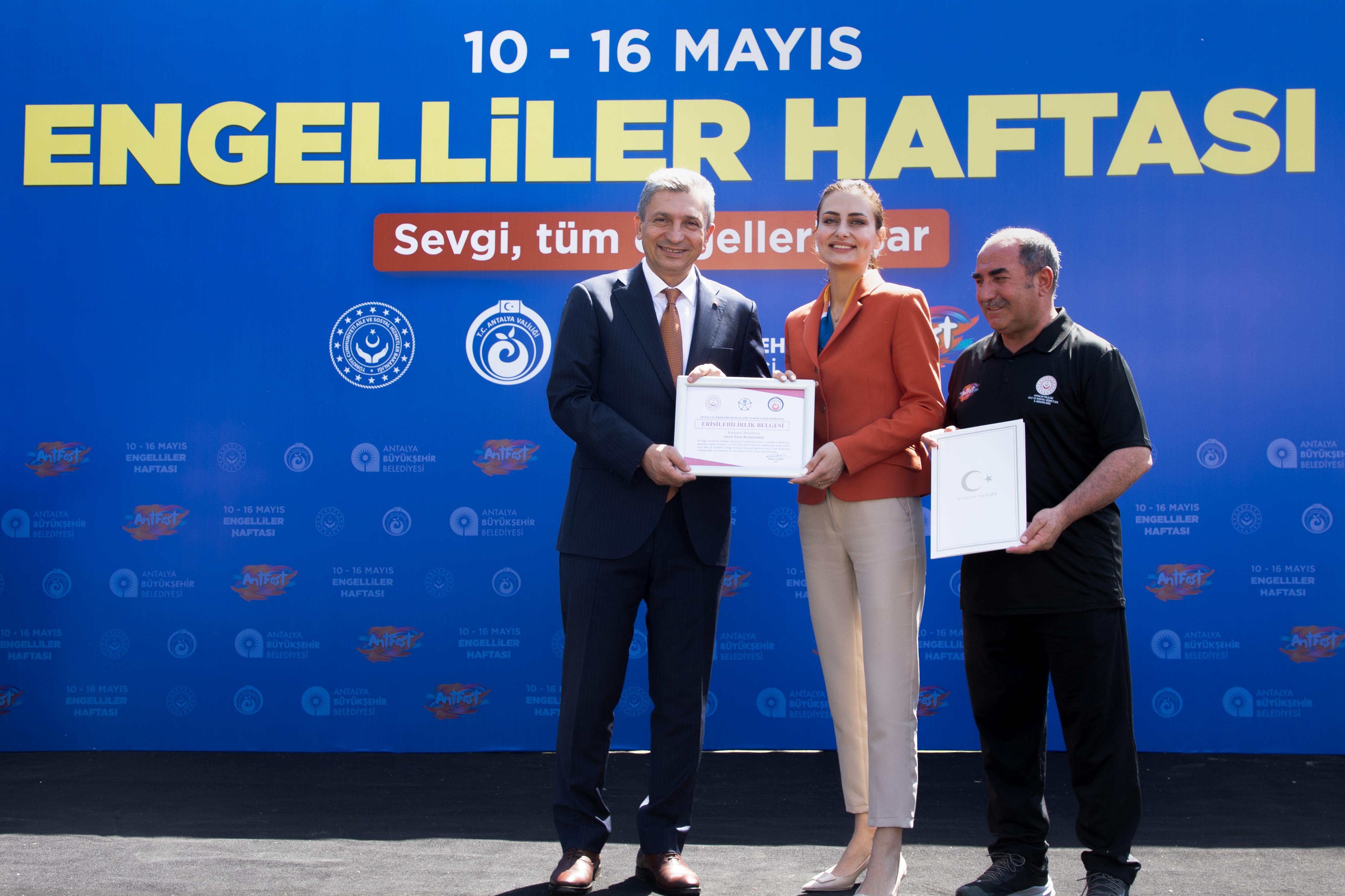KORKUTELİ BELEDİYESİ’NE ENGELLİ ERİŞİMİNDE İLK BELGE - Görsel 7