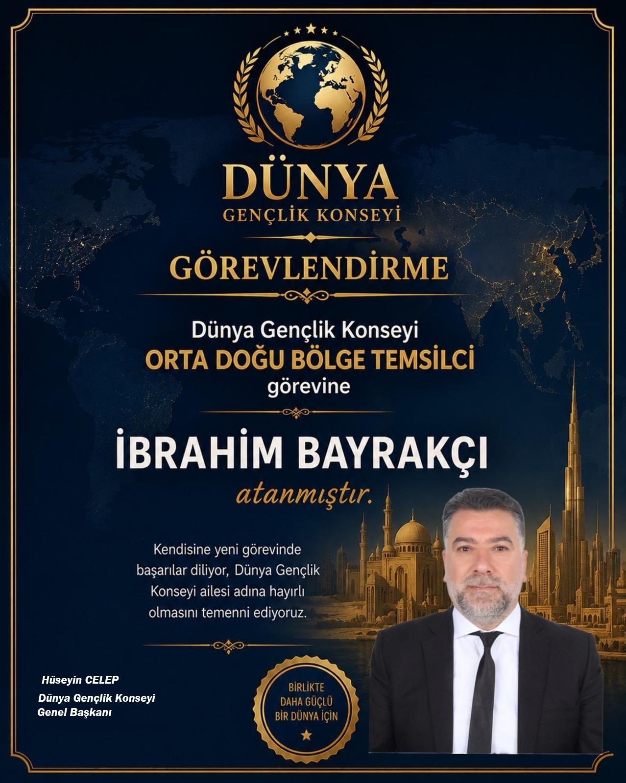 Dünya Gençlik Konseyi Ortadoğu Bölge Başkanı İbrahim Bayrakçi: “Gençlerimizin en büyük sorunu gelecek korkusudur” - Görsel 2