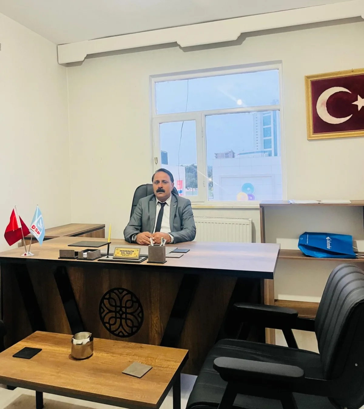 DSP il başkanı olarak bizler her zaman  yanındayız onların her zaman sorunlarını dile getireceğiz