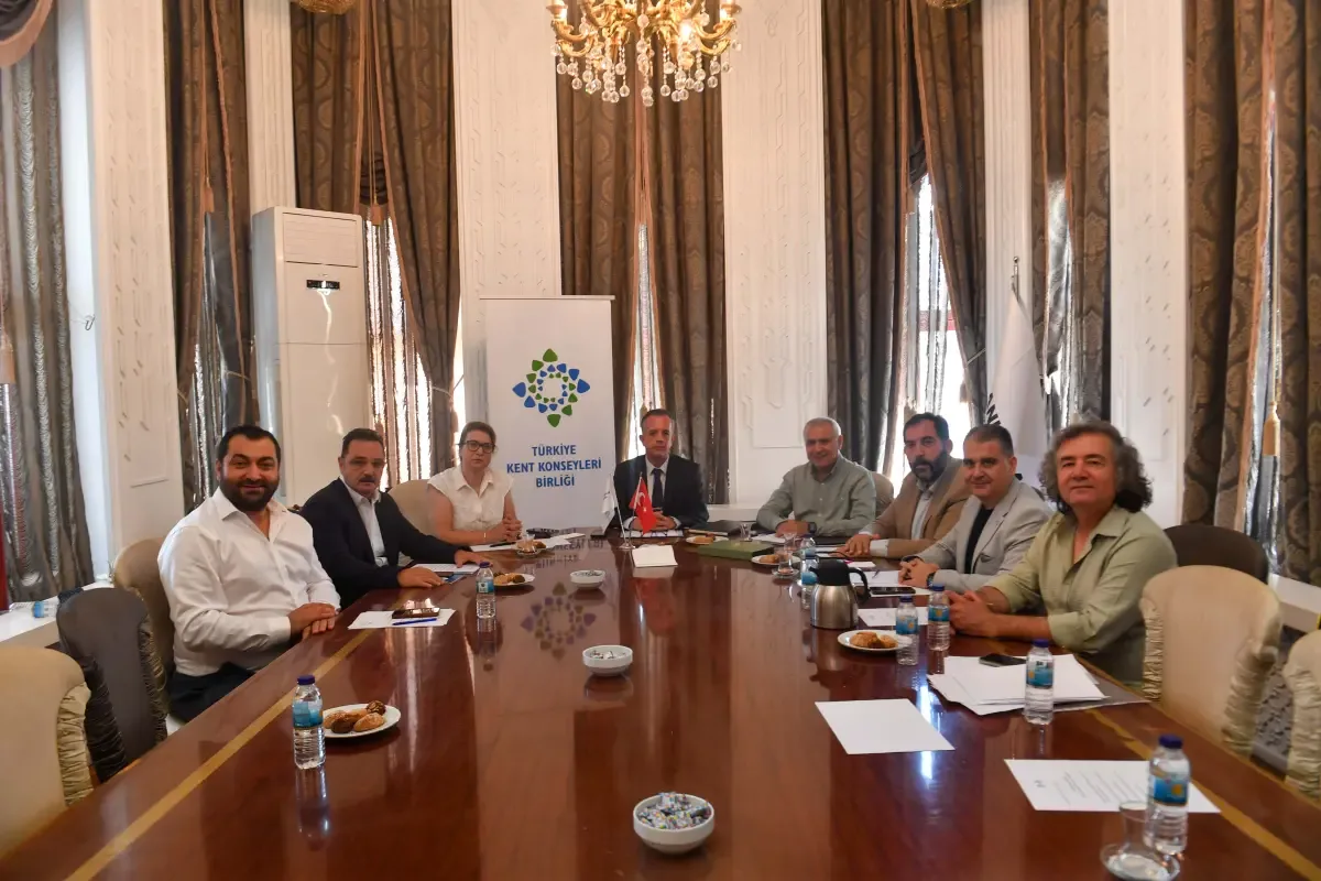 Türkiye Kent Konseyi Birliği 17'inci Dönem Yönetim Kurulu Toplantısı Ankara'da yapıldı