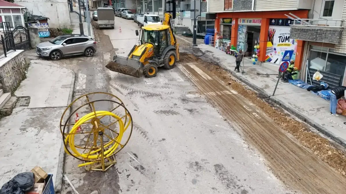 Ordu Gölköy’de doğalgaz çalışmaları hız kazandı