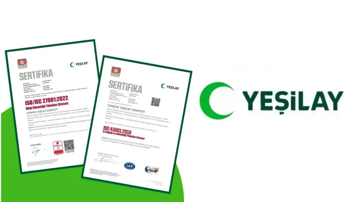 Yeşilay, Entegre Yönetim Sistemi belgelendirme sürecini tamamladı