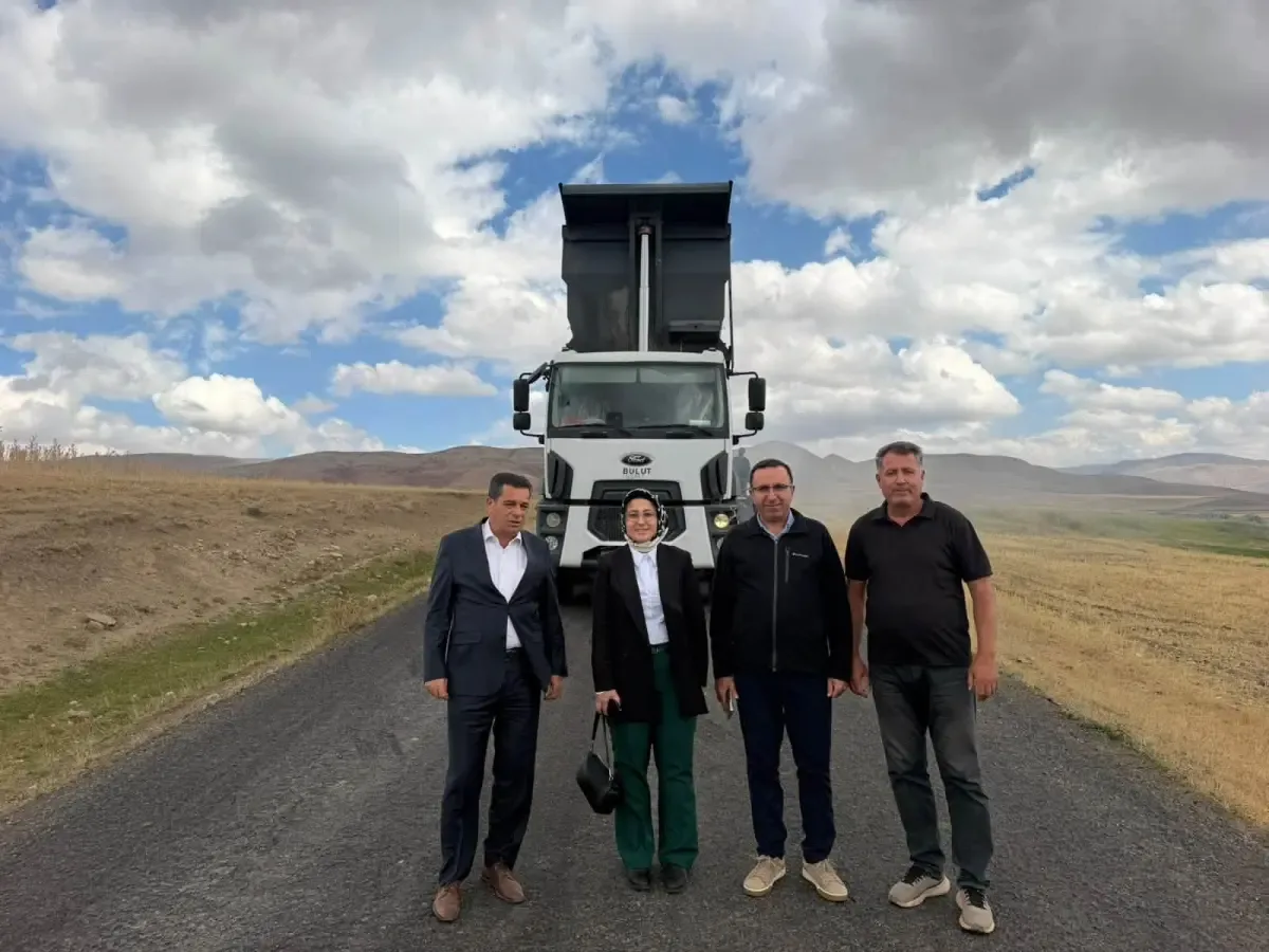 Kaymakam Kılıç; Köylerimizin ulaşım altyapısını güçlendirmeye devam ediyoruz