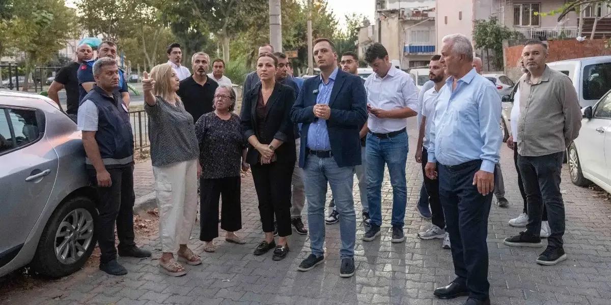 Bornova’da temizlik çalışmaları Rafetpaşa’da sürdü