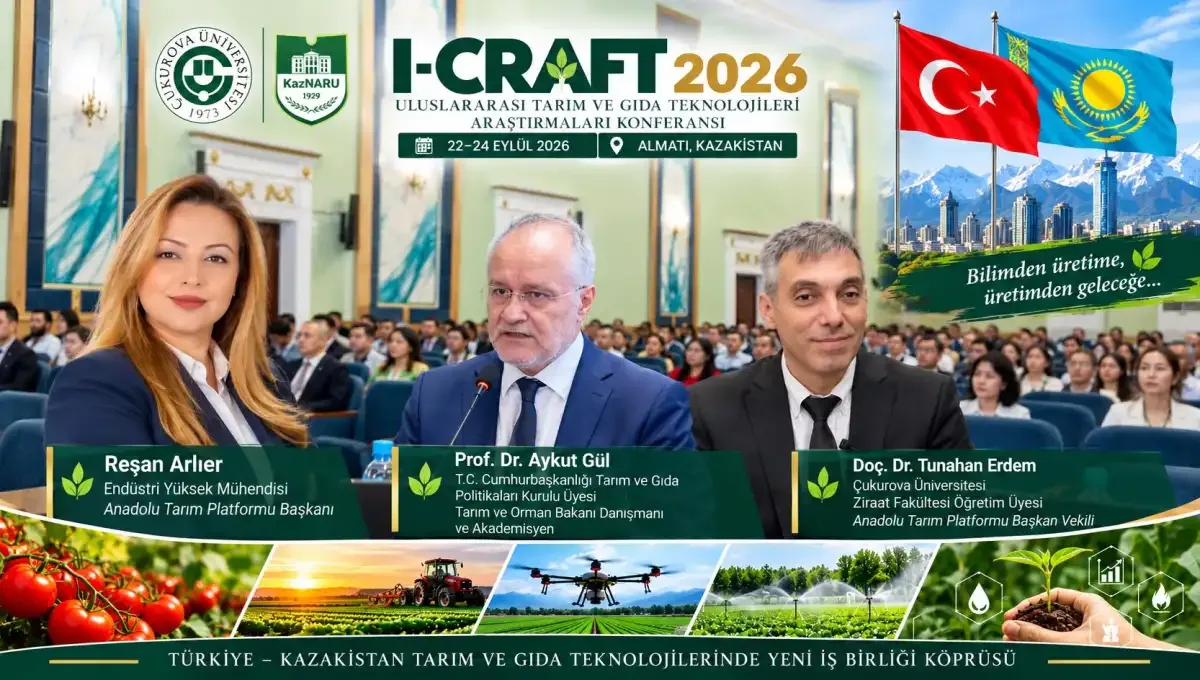 I-CRAFT 2026’da Türkiye-Kazakistan tarım iş birliği