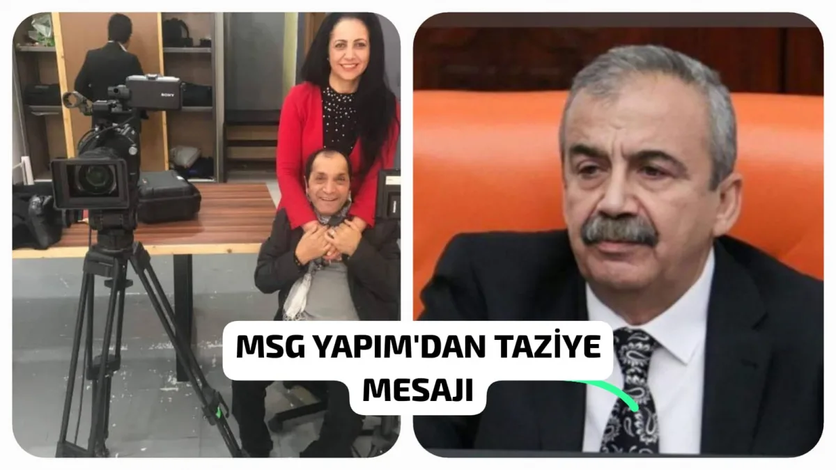 MSG Yapım'dan Taziye Mesajı