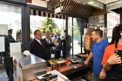 Ankara Valisi Yakup Canbolat Sincan’da çeşitli ziyaretlerde bulundu