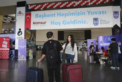 Ankara Büyükşehir Belediyesi üniversite öğrencilerini AŞTİ’de karşılıyor