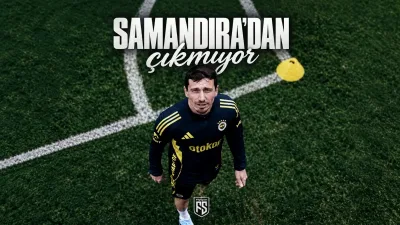Mert Hakan Yandaş’tan dikkat çeken görüntü: Samandıra’dan çıkmıyor