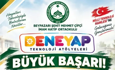 Beypazarı’nda 3 öğrenci Deneyap Teknoloji Atölyeleri’ne katılmaya hak kazandı