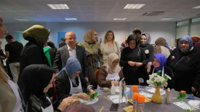 İnegöl Belediyesi’nden sıfır atıkta karekodlu tanıtım