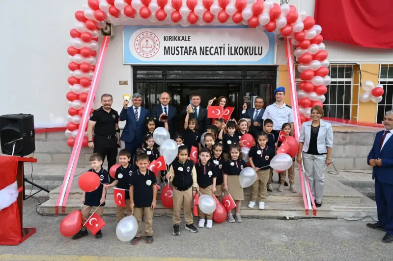Kırıkkale’de ilk ders zili coşkuyla çaldı